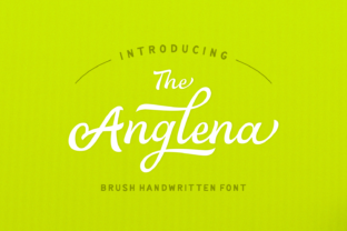 Anglena: The Script Typeface for Modern Editorial Design