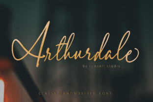 Arthurdale: The Elegant Typeface That Elevates Handmade Goods
