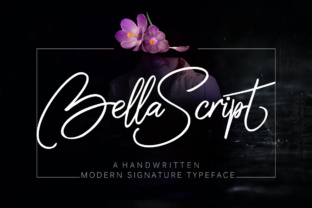 Bella: The Handwritten Typeface That Elevates Your Craft Shop
