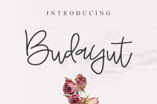 Budayut: The Premium Script Font for Dynamic Brand Campaigns