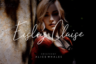 Eisley Claise: A Modern Script Typeface for Digital Brands