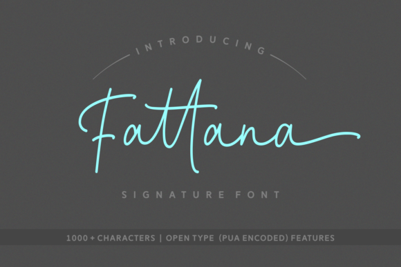 Fattana: The Modern Script Typeface for Scroll-Stopping Marketing