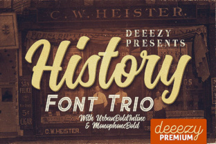 History: A Retro Typeface for Timeless Editorial Design