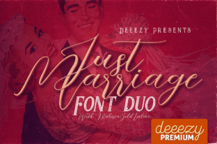 Just Marriage: A Retro Script Typeface for Editorial Design