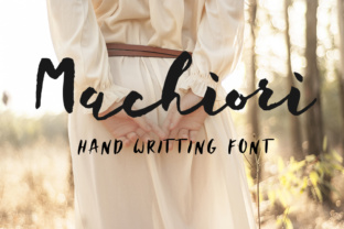Machiori: The Handwritten Typeface That Elevates Small Business Branding