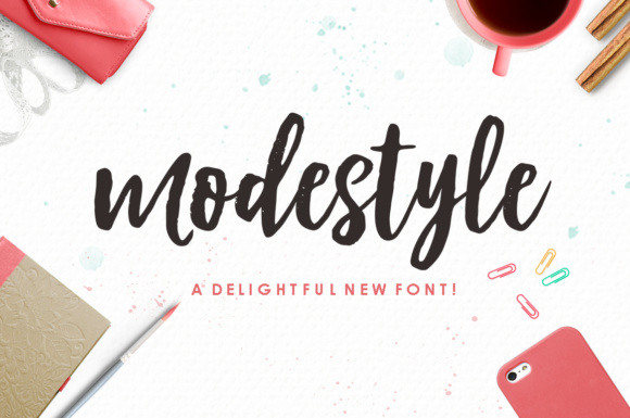 Modestyle: The Handcrafted Typeface That Elevates Your Brand