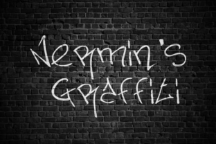 Nermin s Graffiti: The Urban Typeface for Bold Craft Projects
