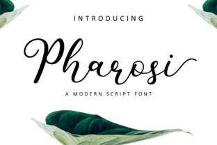 Pharosi: The Modern Script Font Elevating Digital Brand Experiences