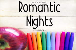 Romantic Nights: The Handwritten Typeface for Scroll-Stopping Campaigns