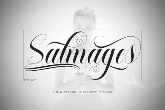 Salmages: The Premium Script Font for Scroll-Stopping Brand Content