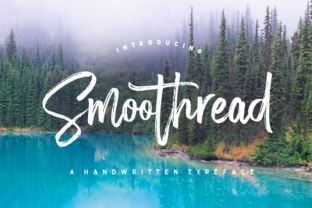Smoothread: A Handwritten Brush Font for Authentic Brand Identity