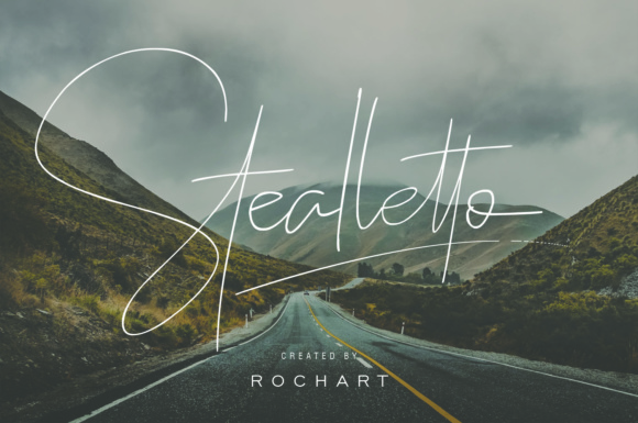 Stealletto: The Modern Script Typeface for Scroll-Stopping Campaigns