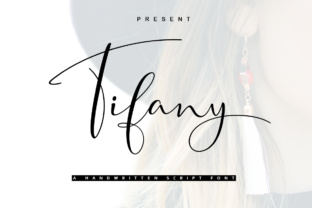 Tifany: The Elegant Script Font for Handmade Labels and Prints