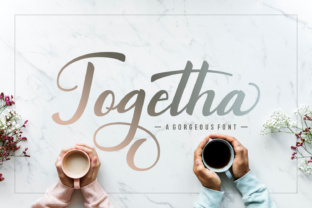 Togetha: A Modern Script Typeface for Digital Branding