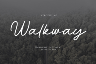 Walkway: The Handwritten Typeface That Elevates Digital Branding