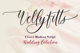 Wellyfitts: The Elegant Script Font for Handmade Labels and Prints