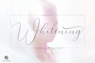 Whitening Typeface: The Perfect Handwritten Font for Makers