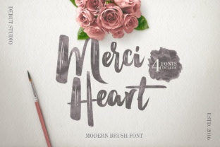 Why Merci Heart Is the Best Brush Font for Campaigns