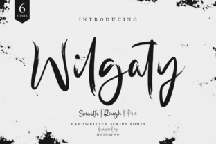Wilgaty: The Splatter Script Font That Elevates Campaign Creativity